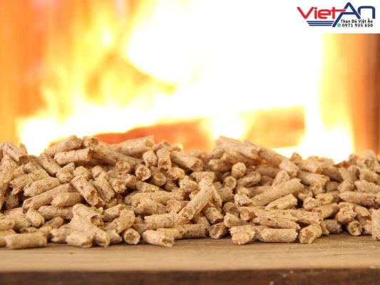 viên nén gỗ đốt lò hơi